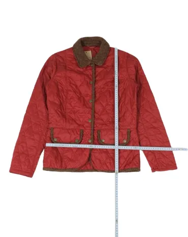 CHAQUETA BARBOUR ACOLCHADA MUJER ROJO
