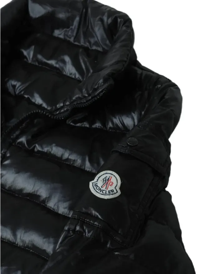 ABRIGO MONCLER ACOLCHADO LARGO MUJER NEGRO