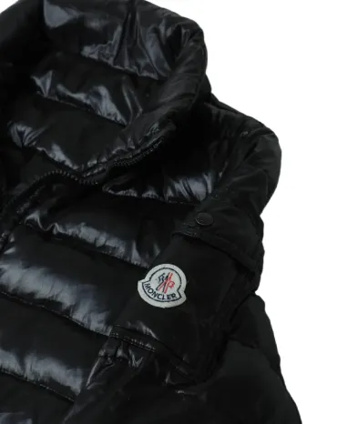 ABRIGO MONCLER ACOLCHADO LARGO MUJER NEGRO