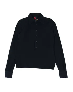 POLO DOLCE & GABBANA MANGA LARGA NEGRO