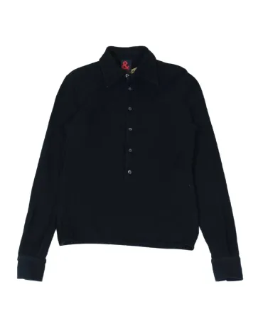 POLO DOLCE & GABBANA MANGA LARGA NEGRO