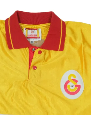CAMISETA FÚTBOL GALATASARAY VINTAGE AMARILLO Y ROJO