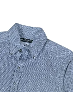 CAMISA DOLCE & GABBANA HOMBRE AZUL CLARO