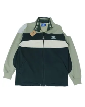 CHAQUETA TRACK UMBRO UNISEX VERDE OSCURO