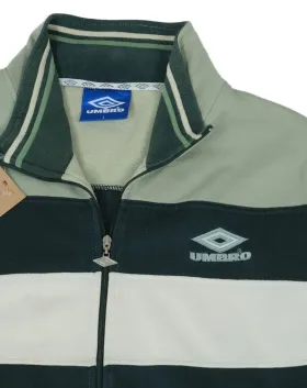 CHAQUETA TRACK UMBRO UNISEX VERDE OSCURO