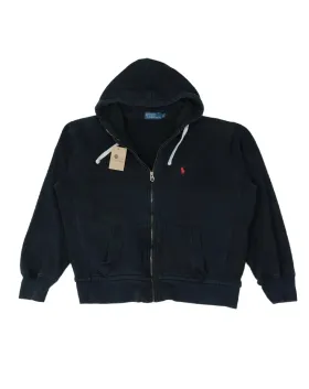 SUDADERA CON CREMALLERA POLO RALPH LAUREN UNISEX AZUL MARINO