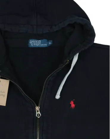 SUDADERA CON CREMALLERA POLO RALPH LAUREN UNISEX AZUL MARINO