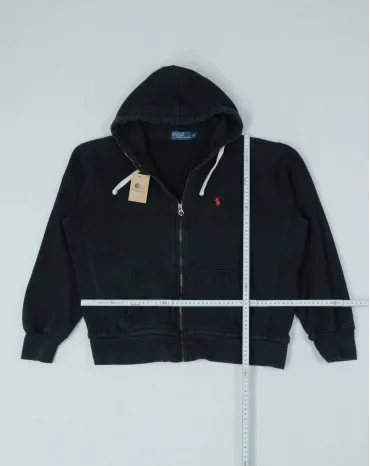 SUDADERA CON CREMALLERA POLO RALPH LAUREN UNISEX AZUL MARINO