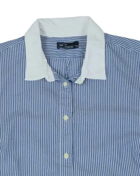 CAMISA GAP MUJER AZUL Y BLANCO