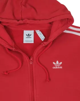 SUDADERA CON CAPUCHA ADIDAS UNISEX ROJO