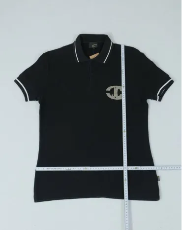 POLO JUST CAVALLI MUJER NEGRO