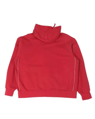 SUDADERA CON CREMALLERA LOTTO HOMBRE ROJO