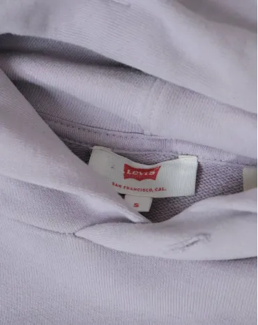SUDADERA CON CAPUCHA LEVI’S UNISEX LILA
