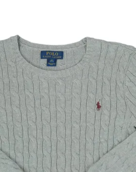 JERSEY POLO RALPH LAUREN UNISEX GRIS CLARO