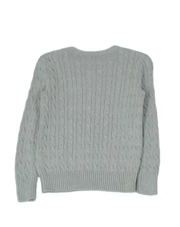 JERSEY POLO RALPH LAUREN UNISEX GRIS CLARO