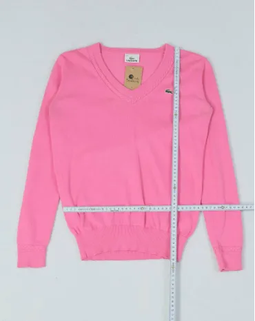 JERSEY LACOSTE MUJER ROSA