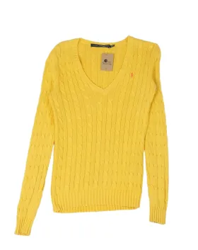 JERSEY CUELLO V RALPH LAUREN MUJER AMARILLO