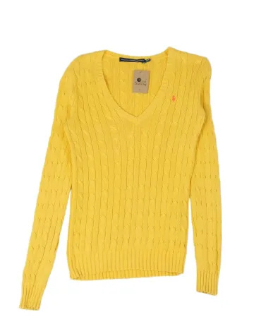 JERSEY CUELLO V RALPH LAUREN MUJER AMARILLO