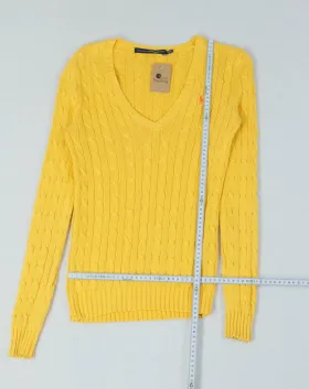 JERSEY CUELLO V RALPH LAUREN MUJER AMARILLO