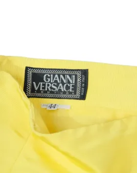 FALDA GIANNI VERSACE MUJER AMARILLO