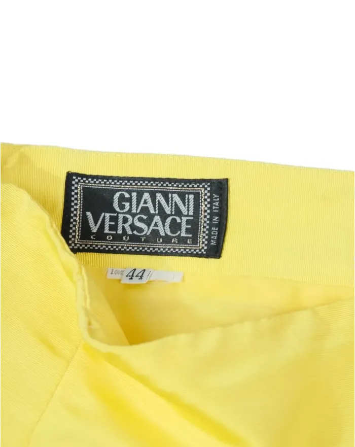 FALDA GIANNI VERSACE MUJER AMARILLO