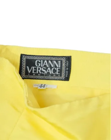 FALDA GIANNI VERSACE MUJER AMARILLO