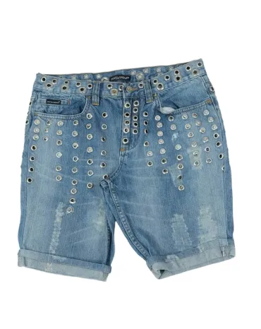 BERMUDA VAQUERA DOLCE & GABBANA MUJER AZUL CLARO
