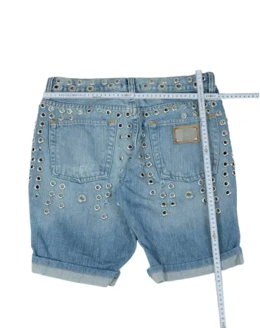 BERMUDA VAQUERA DOLCE & GABBANA MUJER AZUL CLARO