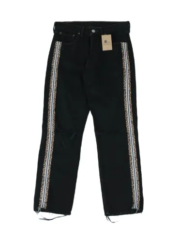 VAQUEROS LEVIS MUJER NEGRO