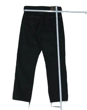 VAQUEROS LEVIS MUJER NEGRO