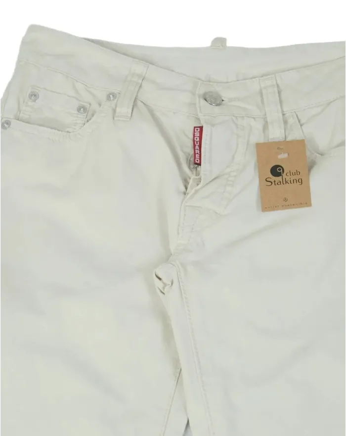 PANTALÓN CHINO DSQUARED BEIGE CLARO