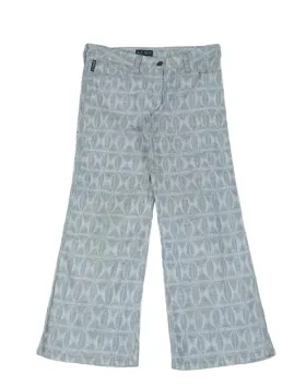 PANTALÓN FLARE ARMANI JEANS MUJER GRIS CLARO