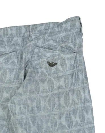 PANTALÓN FLARE ARMANI JEANS MUJER GRIS CLARO