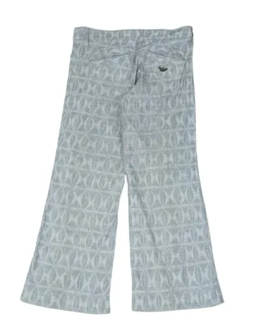 PANTALÓN FLARE ARMANI JEANS MUJER GRIS CLARO