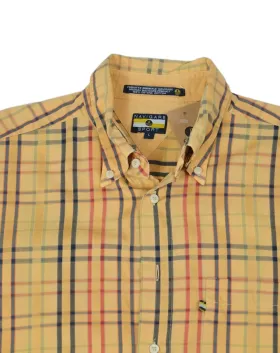 CAMISA HOMBRE NAVIGARE AMARILLO A CUADROS