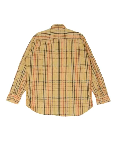 CAMISA HOMBRE NAVIGARE AMARILLO A CUADROS