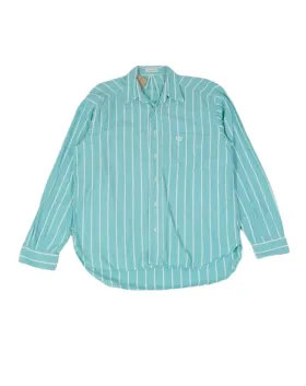 CAMISA BENETTON HOMBRE VERDE AGUA
