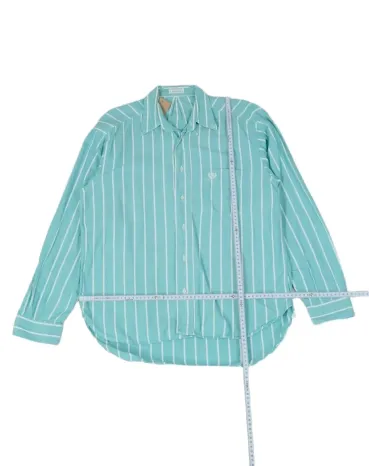 CAMISA BENETTON HOMBRE VERDE AGUA