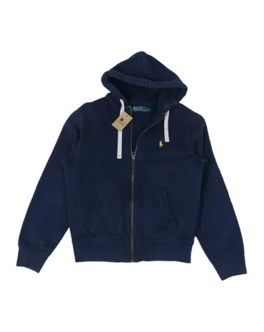SUDADERA CON CREMALLERA POLO RALPH LAUREN UNISEX AZUL MARINO