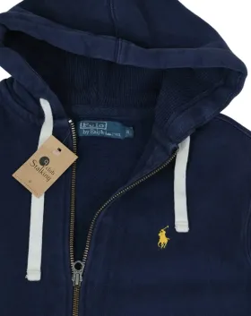 SUDADERA CON CREMALLERA POLO RALPH LAUREN UNISEX AZUL MARINO