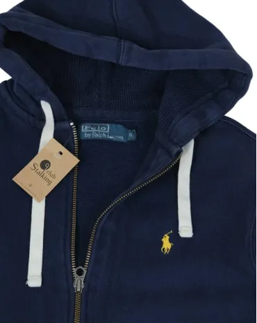 SUDADERA CON CREMALLERA POLO RALPH LAUREN UNISEX AZUL MARINO