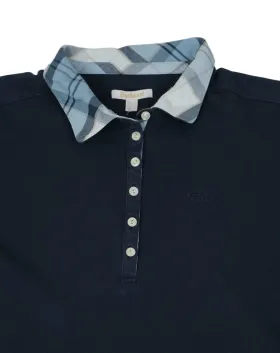 POLO BARBOUR MUJER AZUL MARINO