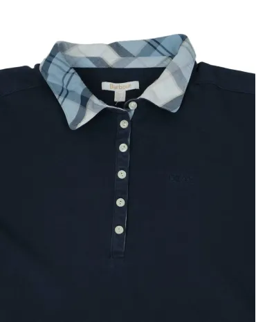POLO BARBOUR MUJER AZUL MARINO