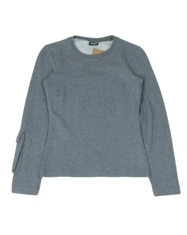 JERSEY MANGA LARGA D&G MUJER GRIS
