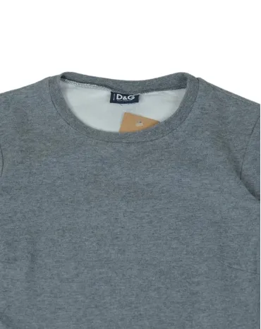 JERSEY MANGA LARGA D&G MUJER GRIS
