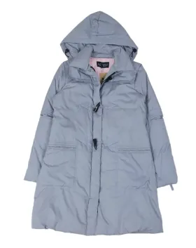 ABRIGO PLUMÍFERO ARMANI JEANS MUJER GRIS LAVANDA
