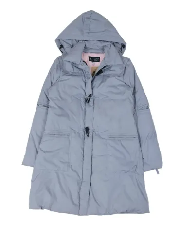 ABRIGO PLUMÍFERO ARMANI JEANS MUJER GRIS LAVANDA