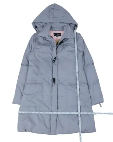 ABRIGO PLUMÍFERO ARMANI JEANS MUJER GRIS LAVANDA