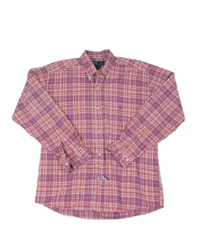 CAMISA POLO RALPH LAUREN HOMBRE ROSA Y AZUL