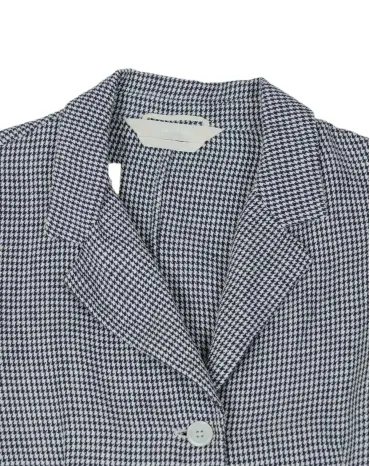 AMERICANA MAXMARA MUJER BLANCO Y NEGRO